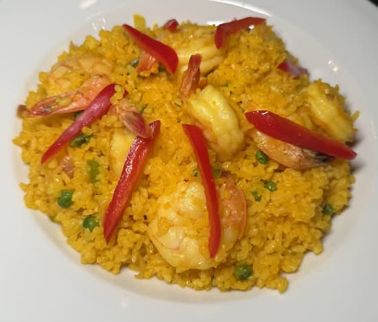 Arroz con Camarones