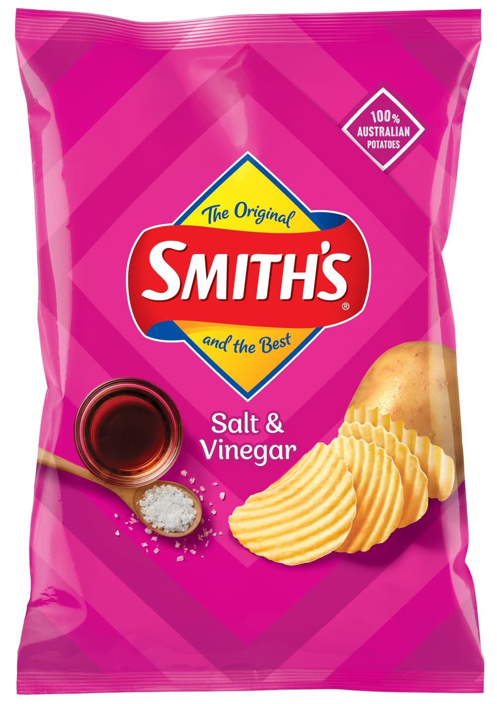 Smith's Salt & Vinegar Chips 90g