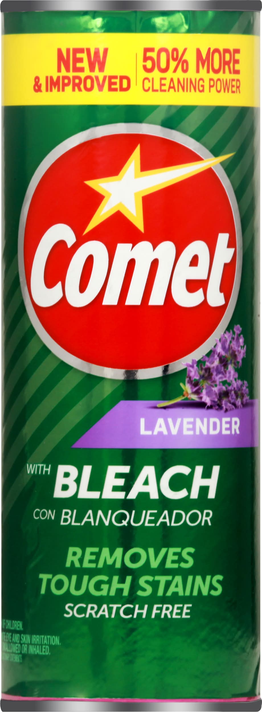 Comet Scratch Free Lavender Cleanser With Bleach (1 oz)