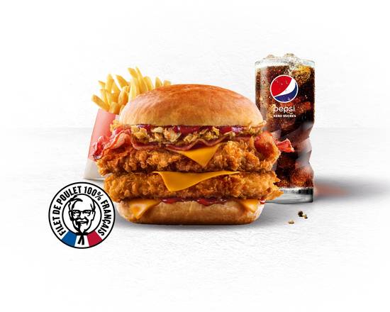 MENU DOUBLE KENTUCKY BURGER®