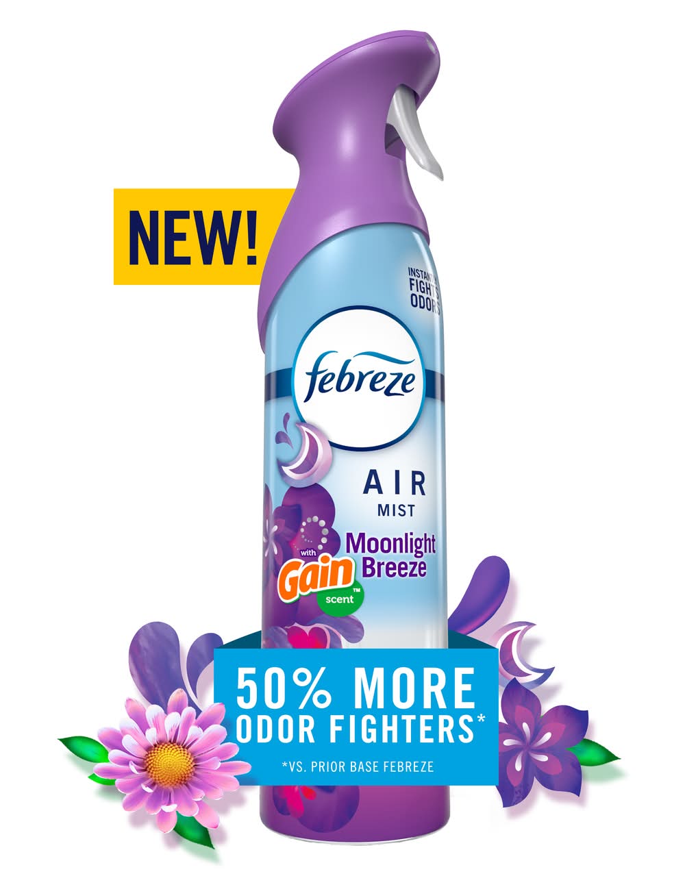 Febreze Air Freshener Spray, Gain Moonlight Breeze (8.8 oz)