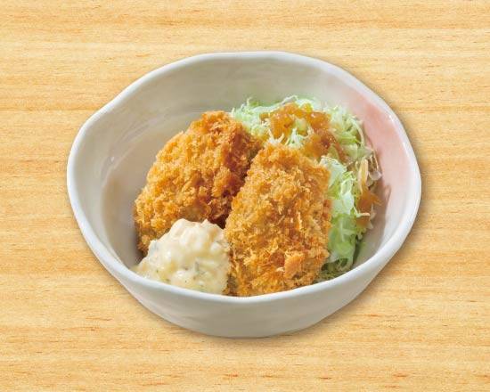 おつまみカキフライ（2個） Fried oyster snack (2 pcs）