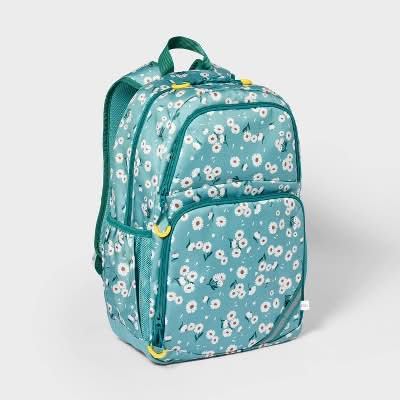 Cat & Jack Kids' Everyday Classic Daisy Backpack, 17"