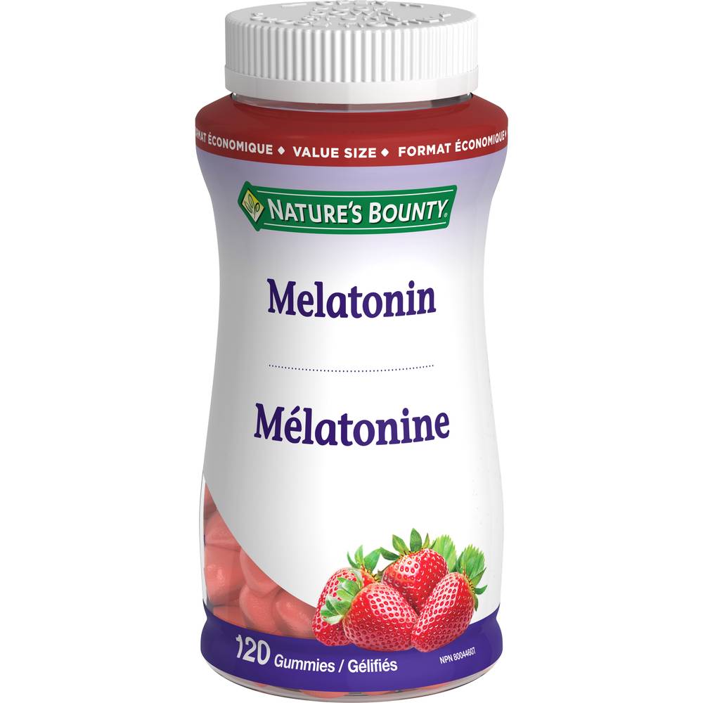 Nature's Bounty Melatonin Strawberry Gummies (400 g)