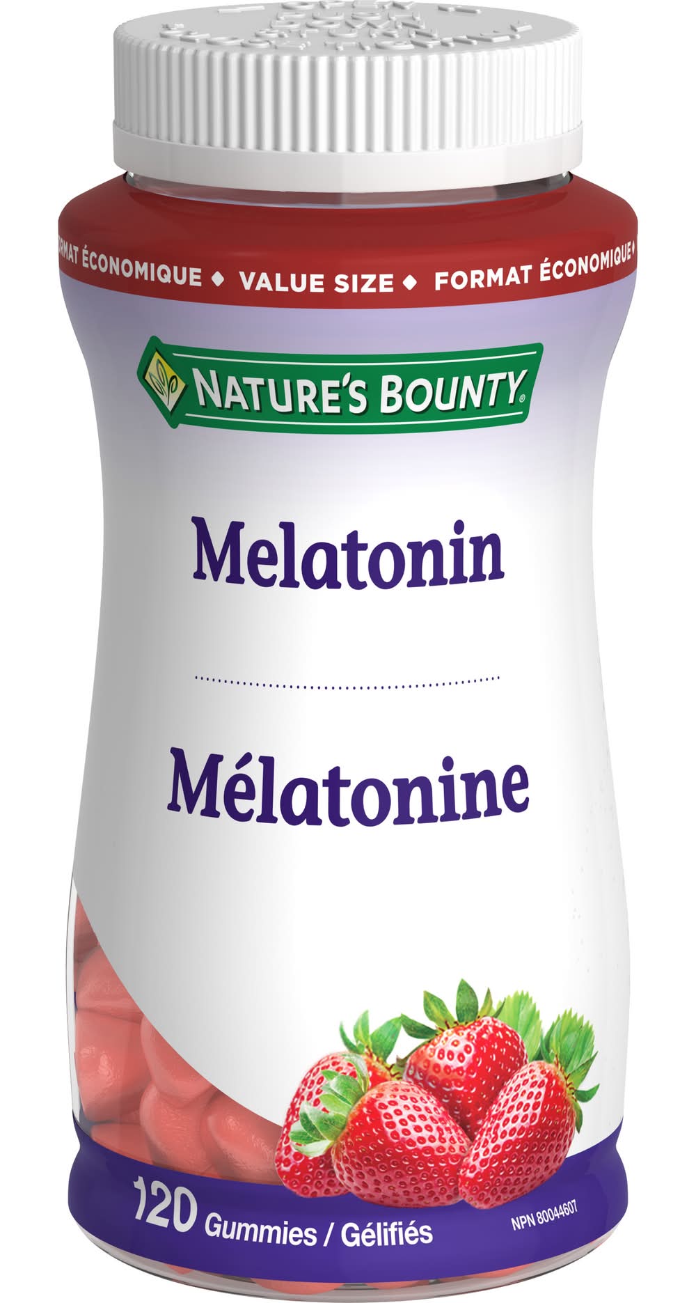 Nature's Bounty Melatonin Strawberry Gummies (400 g)