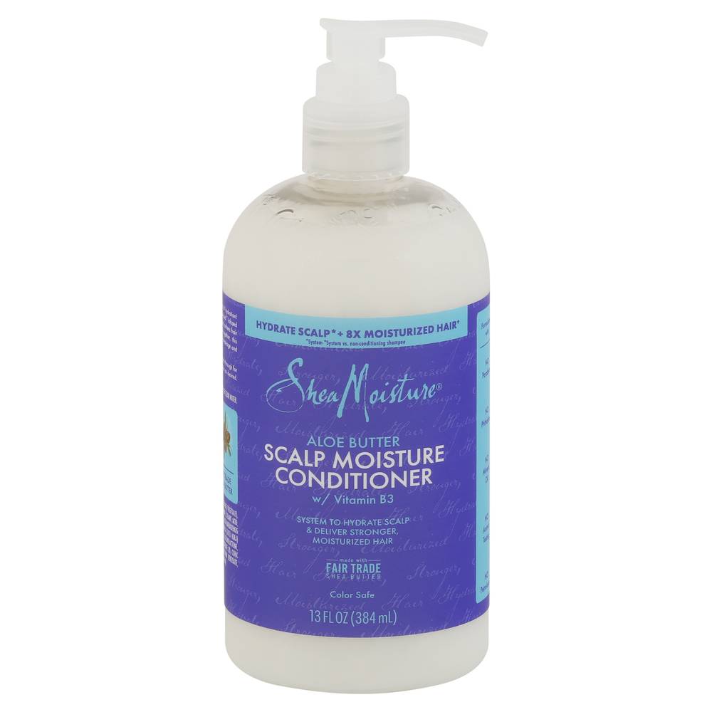 Shea Moisture Scalp Moisture Aloe Butter Conditioner (13 fl oz)