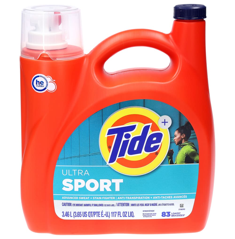 Tide Ultra Sport Liquid Laundry Detergent (117 fl oz)