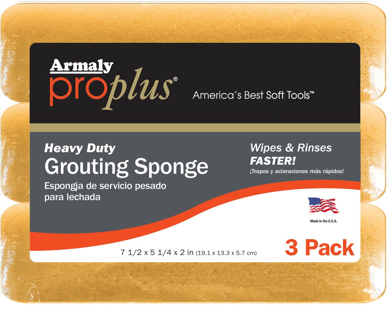 Armaly ProPlus ProPlus Polyurethane Grout Sponge (3-Pack) | 72633