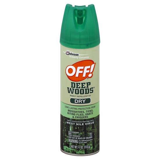 Off! Deep Woods Dry Insect Repellent Spray