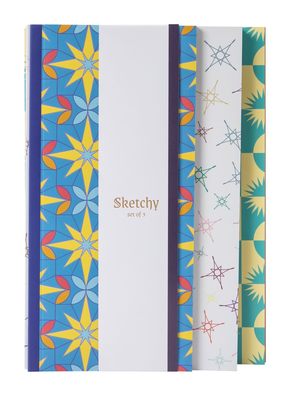 Sketchy Sketchbook 5-Pack Star