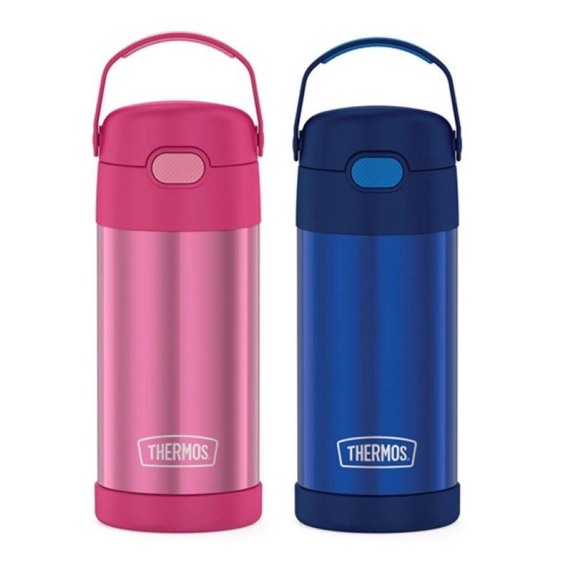 Thermos Stainless Steel Funtainer Bottle, Assorted Colors, 1 Ct, 12 Oz