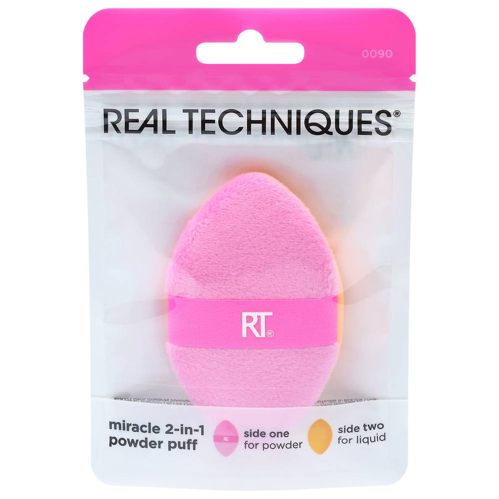 Real Techniques 2-In-1 Miracle Powder Puff (0.85 oz)