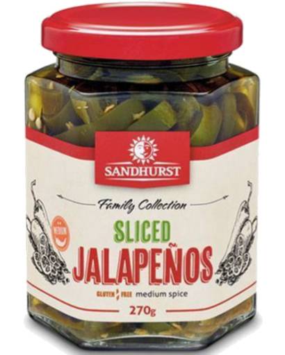 Sandhurst Sliced Jalapeno Peppers (270g)