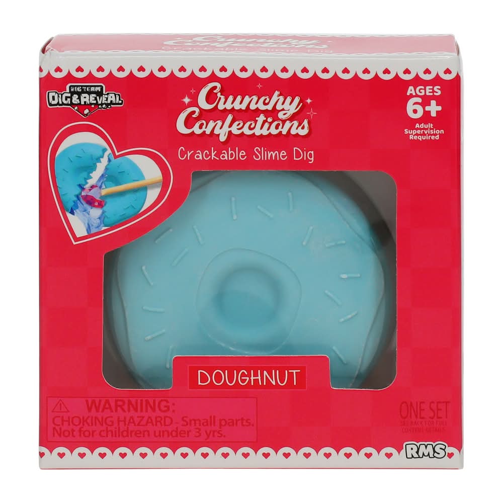 Dig Team™ Dig & Reveal Crunchy Confections Crackable Slime Dig Set Doughnut