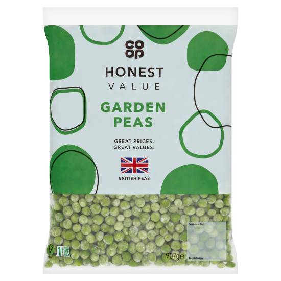 Co-Op Honest Value Garden Peas 907g
