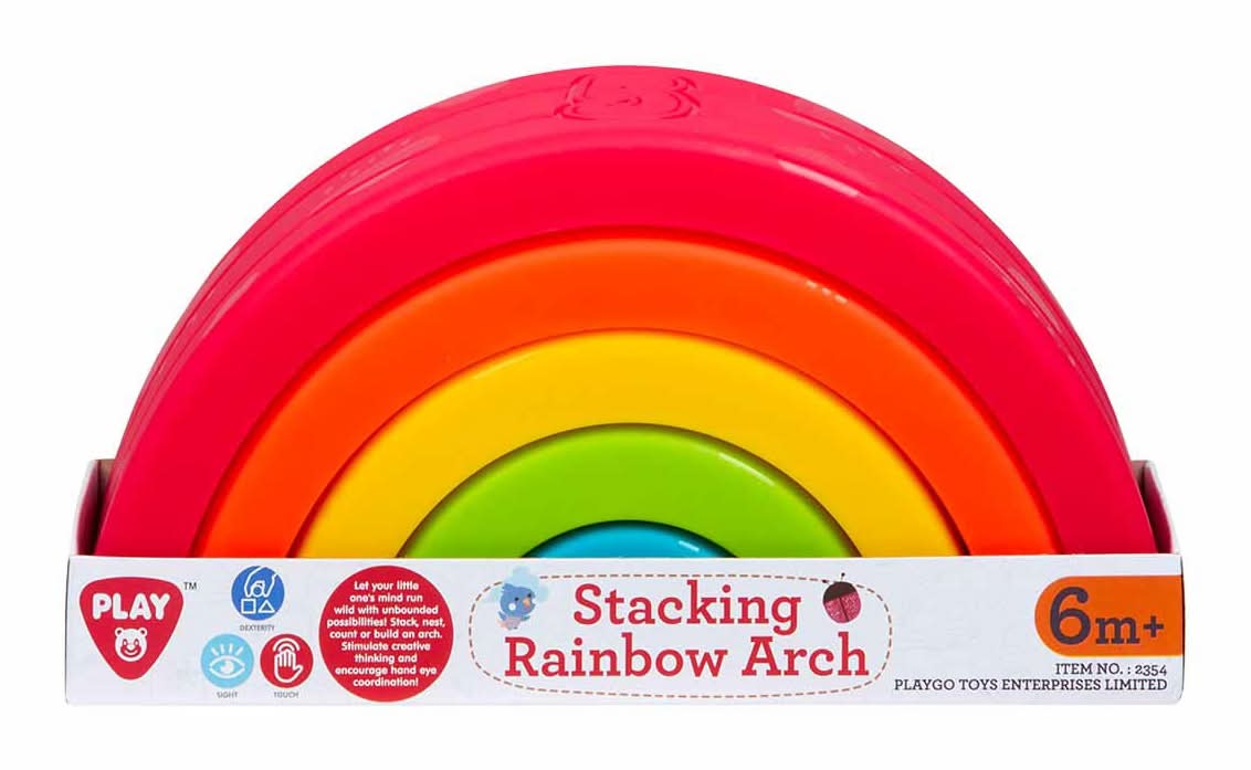 PLAY Stacking Rainbow Arch, 6 months