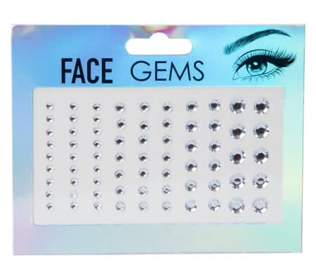 Festival Face Gems Gray