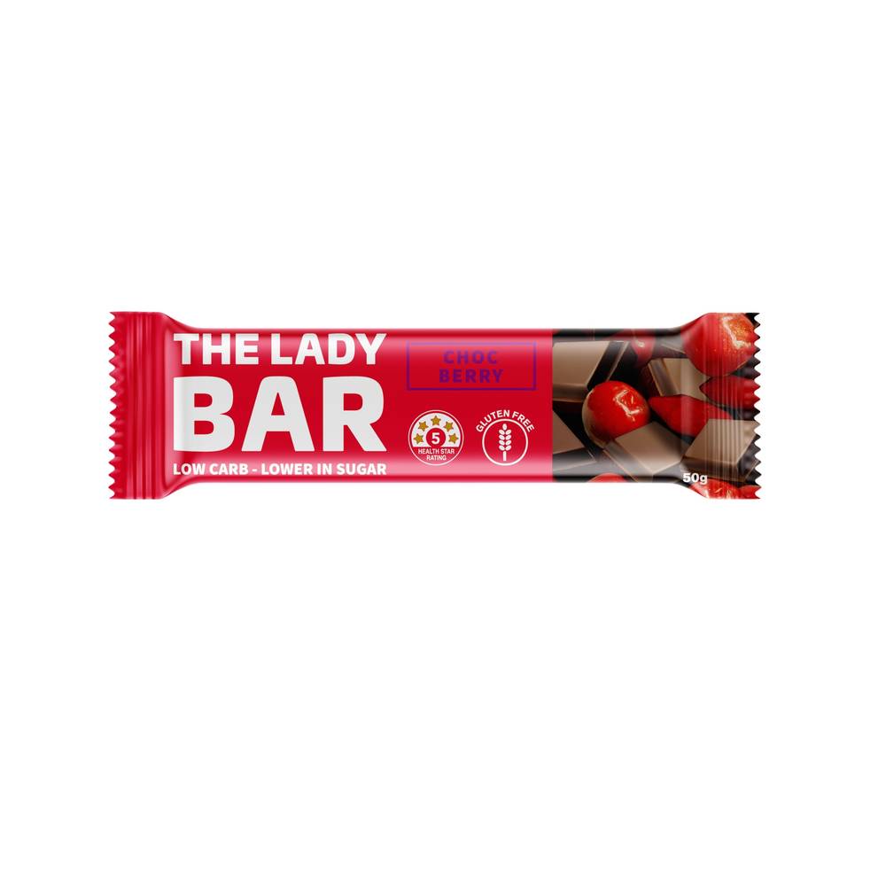 The Lady Bar Choc Berry 50g