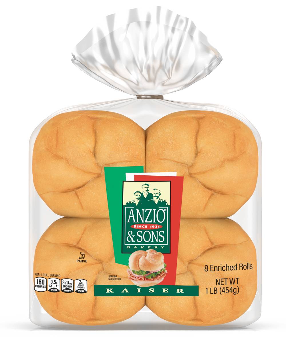Anzio & Sons Kaiser Rolls (454 g)