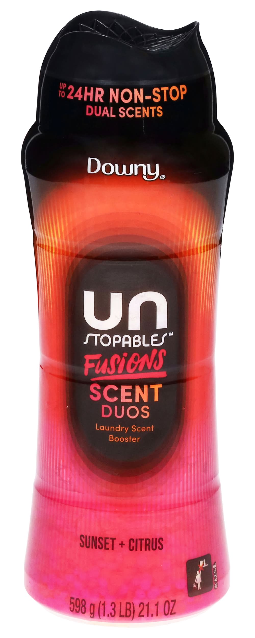 Downy Unstopables Fusions Laundry Additive Beads, Sunset-Citrus (21.1 oz)