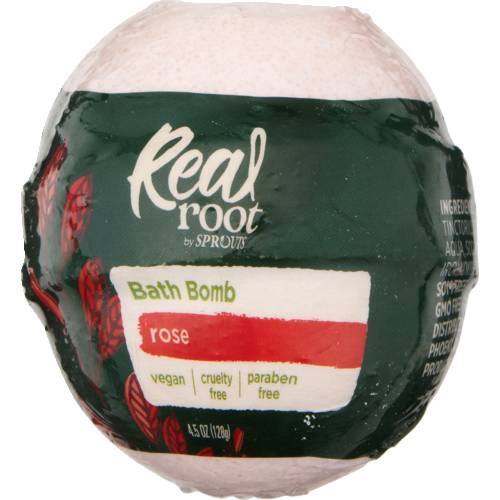 Real Root Rose Bath Bomb