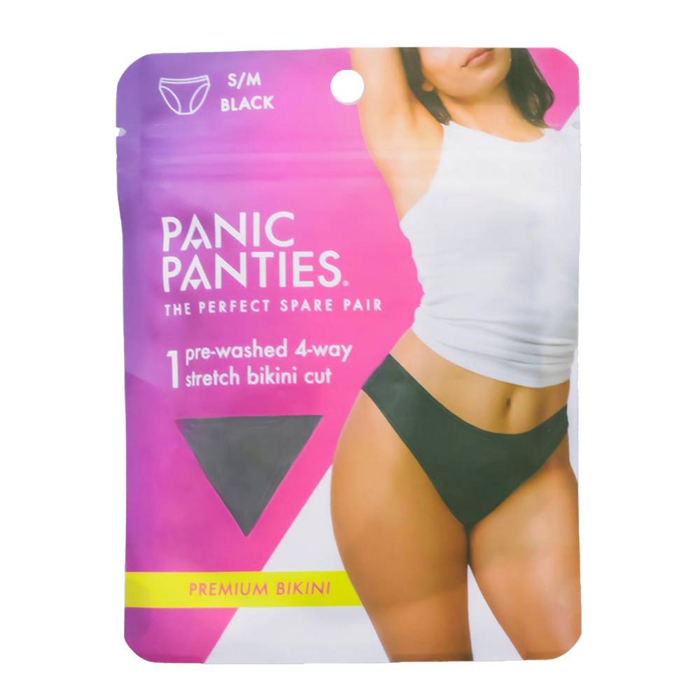 Panic Panties Premium Bikini (s/m/black)