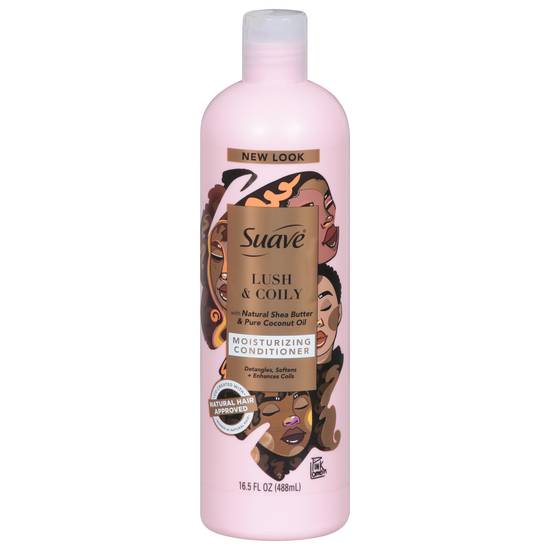 Suave Professionals With Natural Shea Butter & Pure Coconut Oil Moisturizing Curl Conditioner