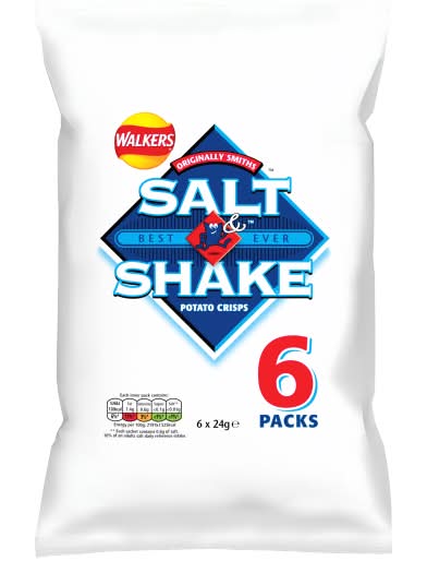 Walkers Salt & Shake Multipack Crisps (24g)