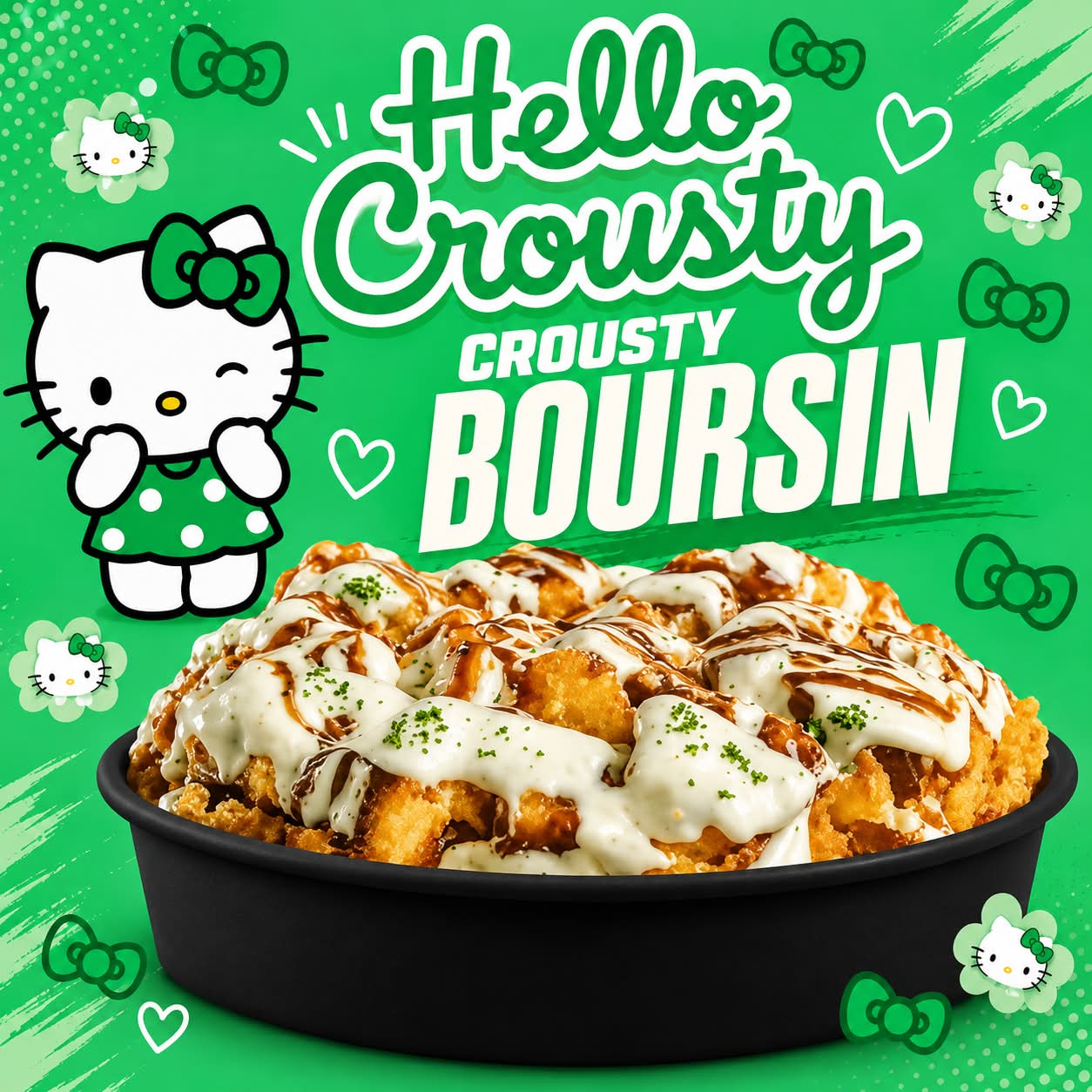🧀 LE MY MELODY BOURSIN  KROUSTY RICE 🎀 — 13.99€