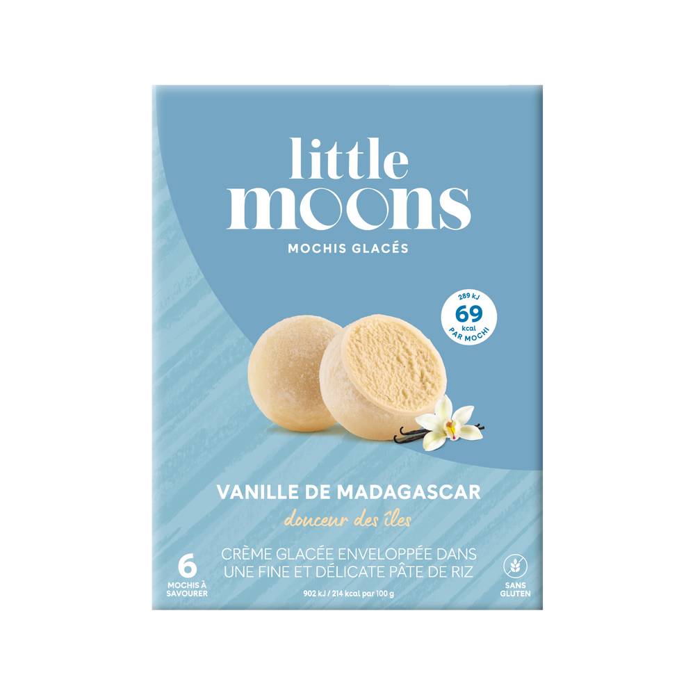 Little Moons - Glace mochis vanille de madagascar (192g)