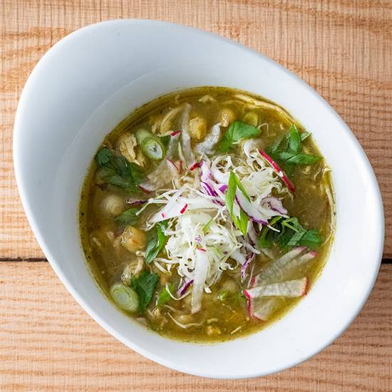 bowl - green pozole