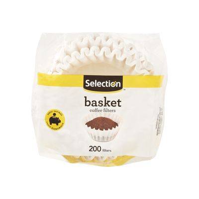 Selection filtres à café genre panier (200 un) - basket coffee filters (200 units)