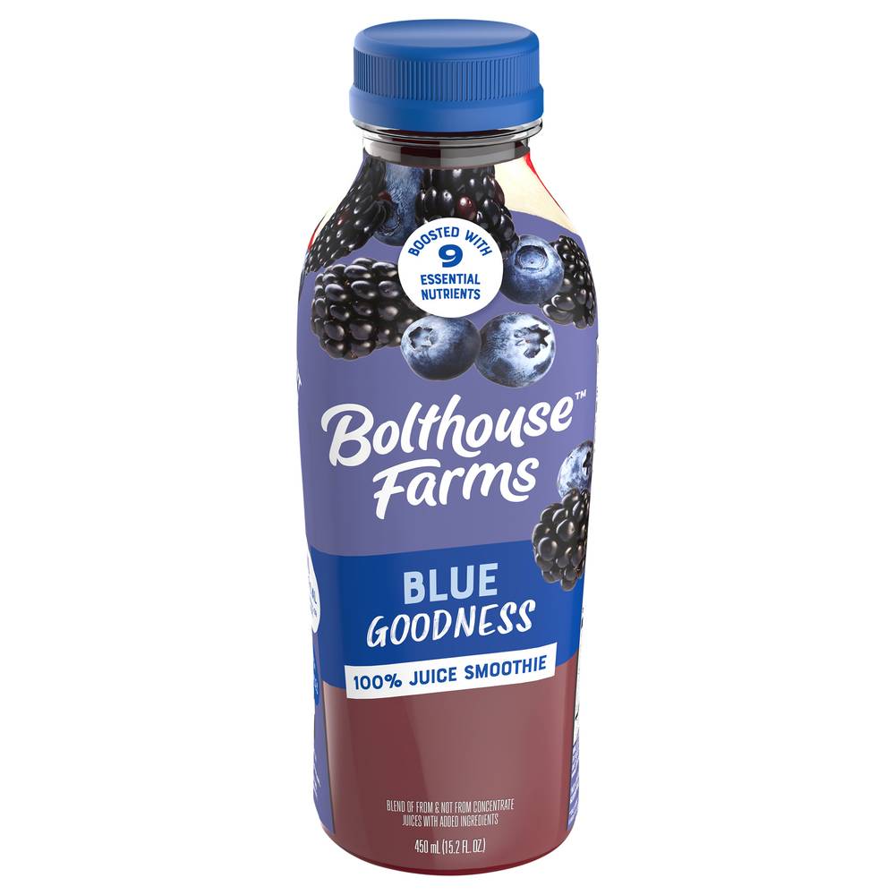 Bolthouse Farms Blue Goodness 100% Fruit Juice Smoothie (15.2 fl oz)