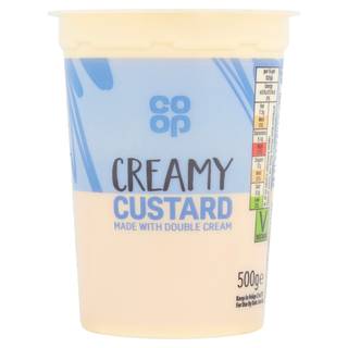 Co-Op Creamy Custard (500g)