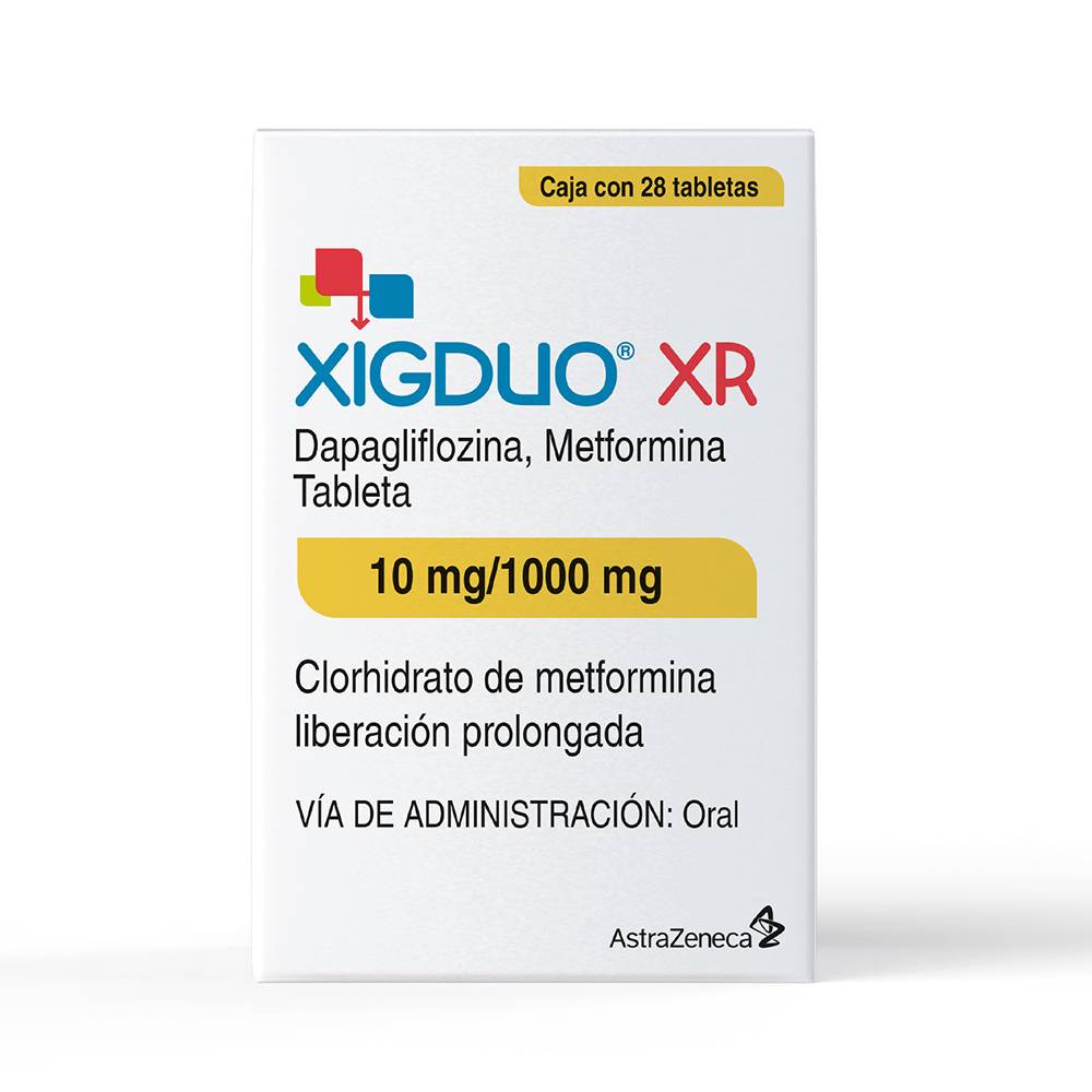 Astrazeneca xigduo xr 10 mg/1000 mg tabletas (1 pieza)