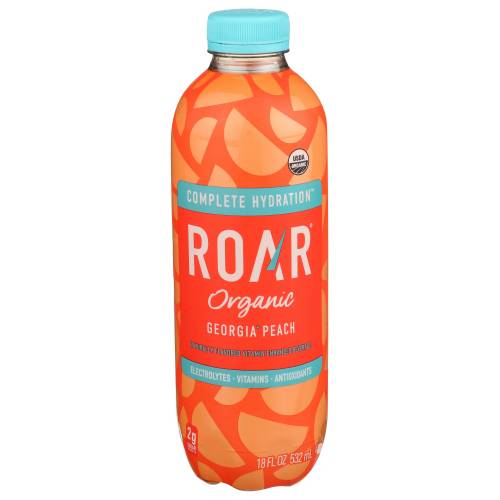 Roar Organic Georgia Peach Flavored Water