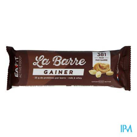 Eafit La Barre Gainer Peanut Butter 90g Nutrition du sportif - Sport
