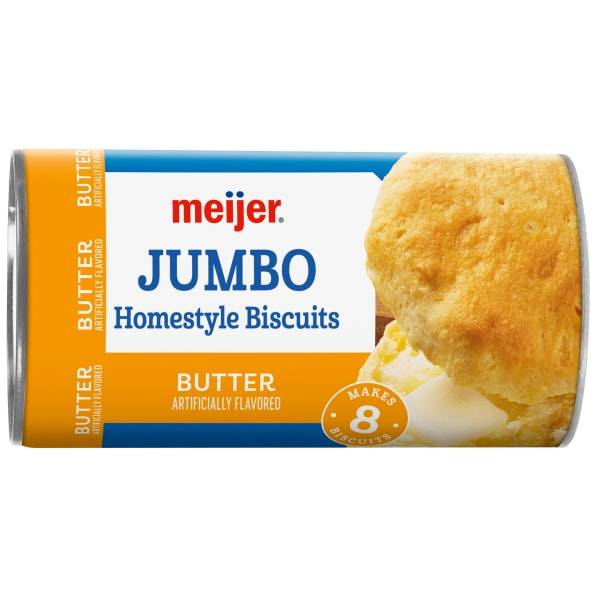 Meijer Jumbo Homestyle Butter Biscuits (16 oz)