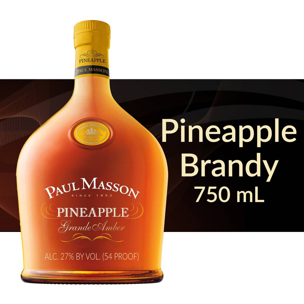 Paul Masson Grande Amber Pineapple Brandy (750 ml)