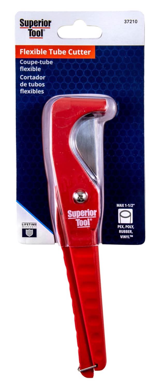 Superior Tool Tube Cutter Red 1 Pk