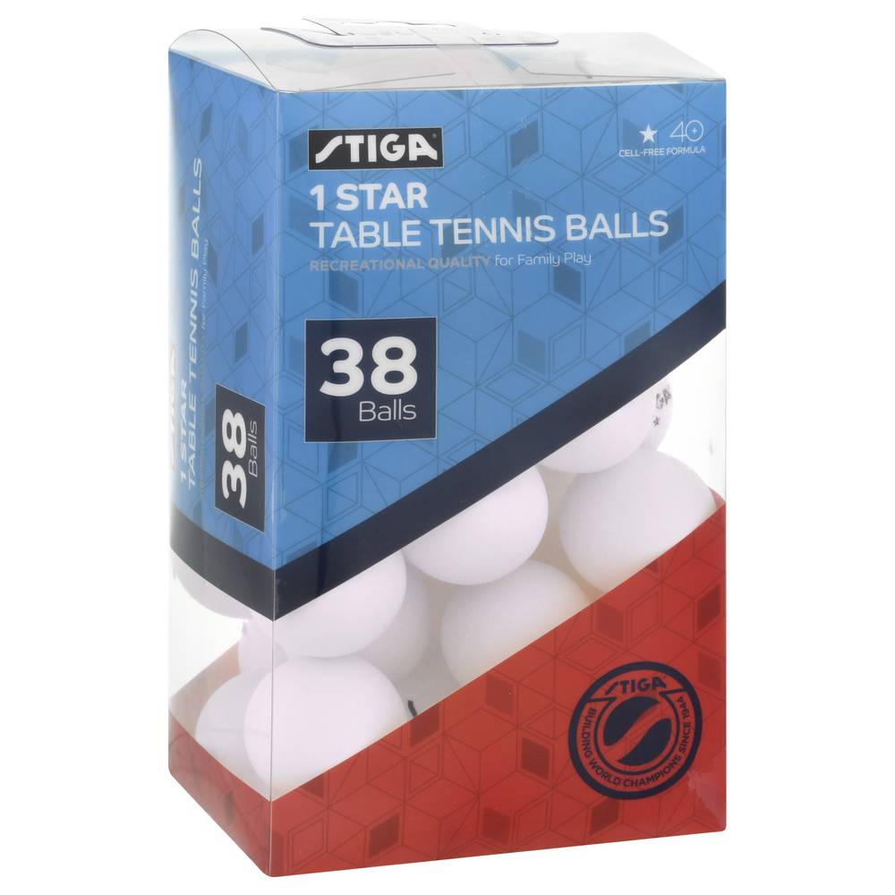 Stiga 1 Star Table Tennis Balls