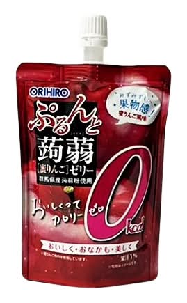 29_オリヒロ　蒟蒻ゼリーゼロ【蜜りんご】（130g）