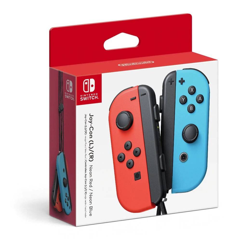 Nintendo Switch · Control joy-con neón