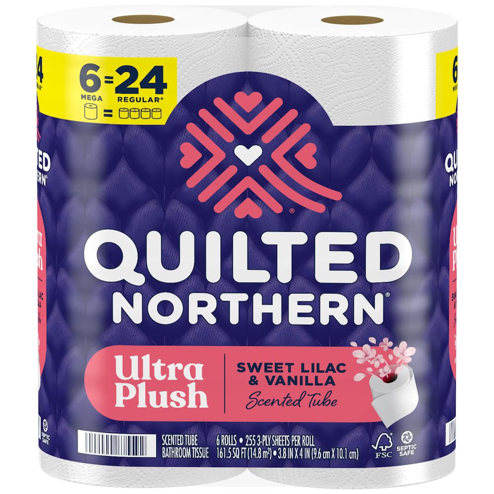 Quilted Northern Sweet Lilac & Vanilla Scented Bathroom Tissue (2.1 lbs)