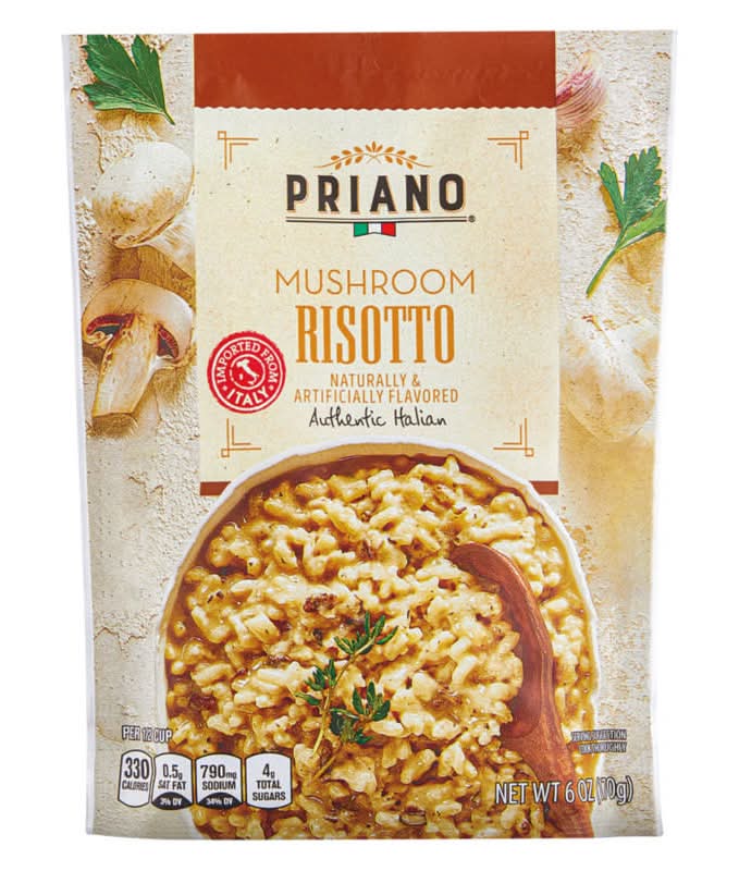 Priano Mushroom Risotto Rice Meal (6 oz)