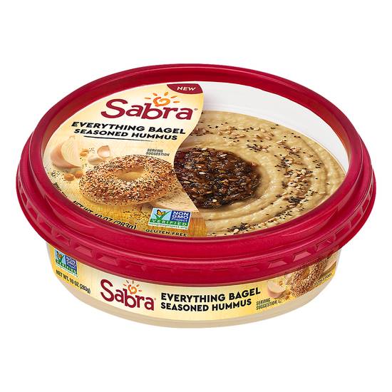 Sabra Hummus Everything Bagel Seasoned Spread