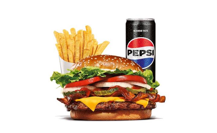 Bacon & Cheese Whopper Meal