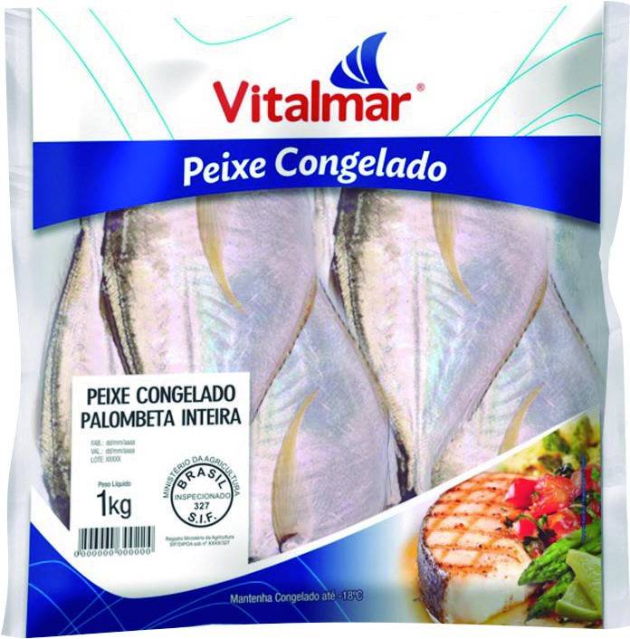 Vitalmar peixe palombeta inteira (1kg)