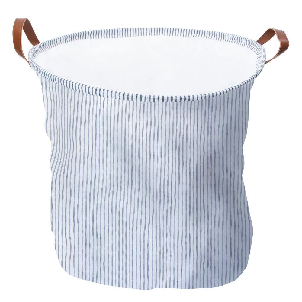 Striped Laundry Hamper 18.9in x 18.5in