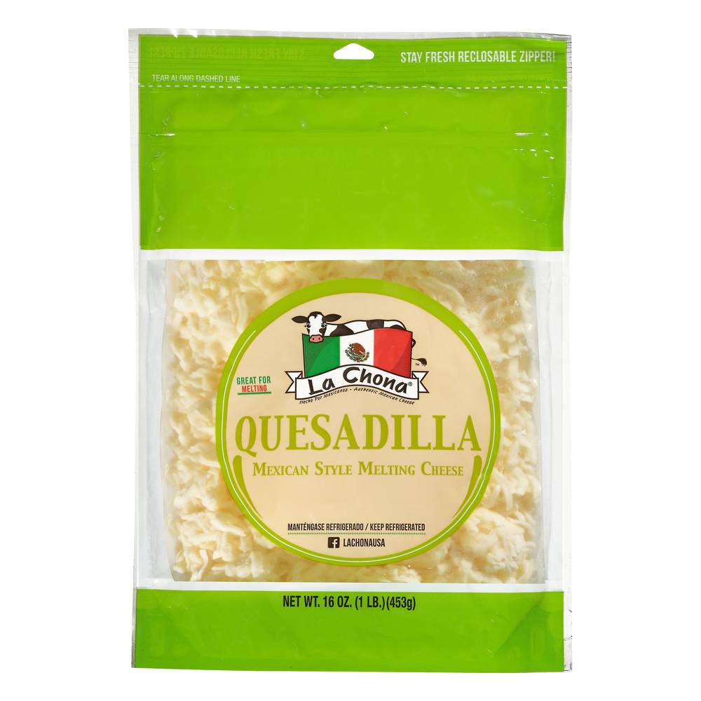 La Chona Mexican Style Quesadilla Melting Cheese (1 lbs)